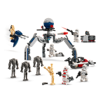 LEGO Star Wars – Bojový balíček Klonového vojaka a Bojového droida